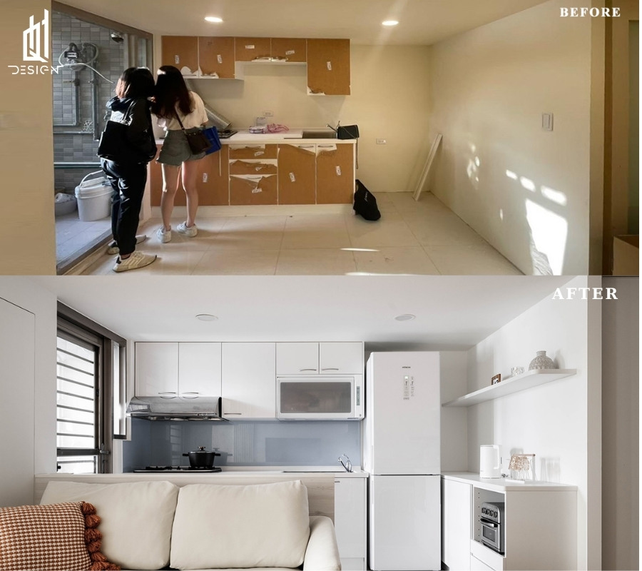 Ý tưởng cải tạo nhà cũ thành không gian mở, hiện đại và tiện nghi