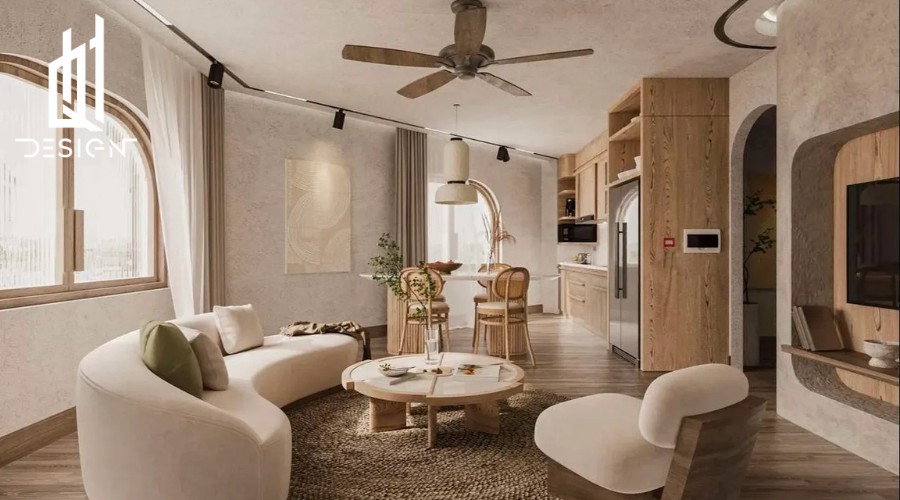 Vật liệu bền vững trong thiết kế Wabi Sabi